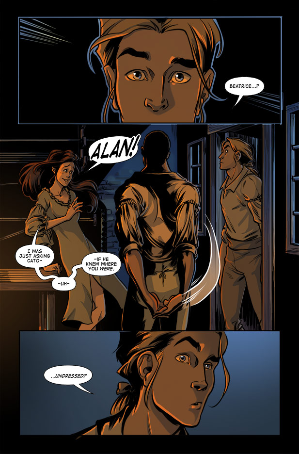 Culper Comic Page 1 Issue 2