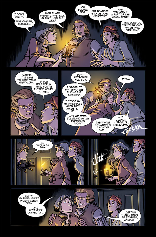 Culper Comic Page 3 Issue 3